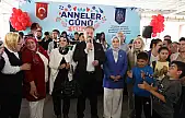 Melikgazi belediyesi anneler günü şenliği düzenledi