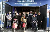 Talas belediyesi'nden engellilere büyük destek
