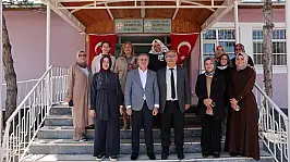 Başkan Özdoğan El Emeği Eserleri İnceledi