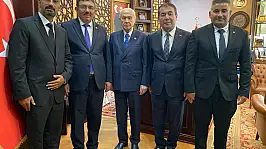 Bünyan heyeti, Devlet Bahçeli'yi ziyaret etti