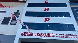 CHP Kayseri'de yeni yönetimden suç duyurusu