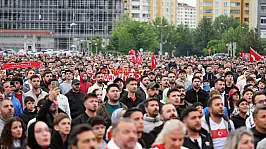 Milli Heyecan Talas'ta Yürekleri Isıttı