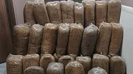 Pınarbaşı'nda Otobüste 510 Kg Tütün Ele Geçirildi