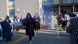 Yahyalı'da mezuniyet coşkusu