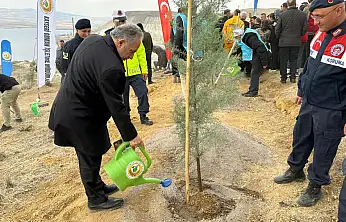 Ali Dağı'na 1.111 fidanla yeşil dokunuş