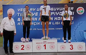 Atletizm sporcuları İzmir'den madalyalarla döndü