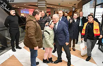 Başkan Büyükkılıç İldem'de esnaf ve vatandaşlarla buluştu