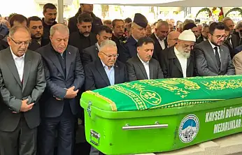 Başkan Büyükkılıç'ın Ağabeyi son yolculuğuna uğurlandı