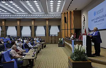 Başkan Büyükkılıç'tan ortak akıl ve gönüllülük vurgusu