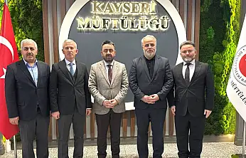 Burhan İşliyen'den İl Müftüsü Ayvaz'a ziyaret