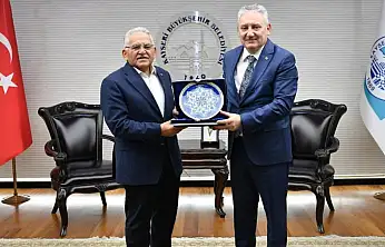 Büyükkılıç, Tarım Reformu genel müdürü'nü ağırladı