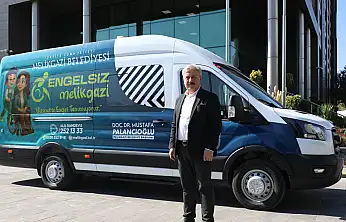 Engelsiz Melikgazi Aracı Hastane Ulaşımında Destek Oluyor