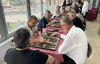 Gazeteciler Tavla Turnuvasında Buluştu