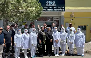 Gazetecilerden Kadın Kooperatiflerine Ziyaret