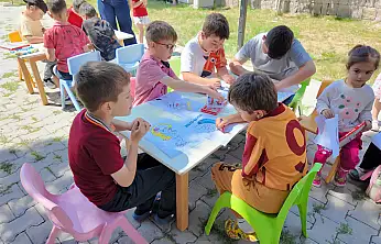 Gezici Kütüphane Talaslı Çocuklarla Buluştu