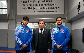 İl Müdürü Kabakcı, güreş sporcularıyla bir araya geldi