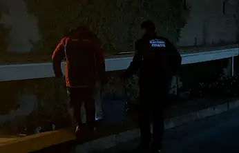 İtfaiyeden parktaki yangına kovalı müdahale