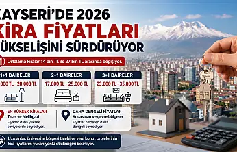 Kayseri'de 2026 Kira Fiyatları Yükselişini Sürdürüyor