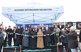 Kayseri'de Birdal camii törenle hizmete açıldı