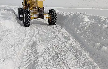 Kayseri'de Kapalı Kırsal mahalle yolu kalmadı