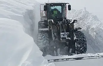 Kayseri'de karla mücadele: 118 mahalle yolu ulaşıma açıldı