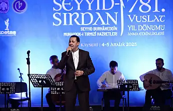Kayseri'de Seyyid Burhaneddin anıldı