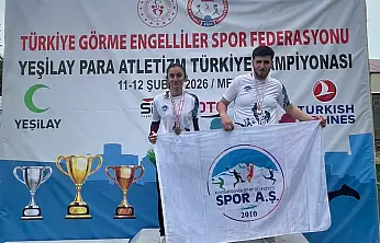 Kayseri'den paralimpik yolunda çifte şampiyonluk