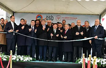 Kayseri OSB sağlık merkezi törenle hizmete açıldı