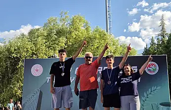 Kayserili sporcu atletizmde Türkiye üçüncüsü oldu