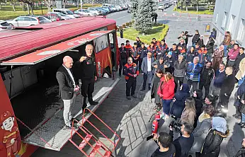 Kocasinan'da acil durum ve yangın tatbikatı