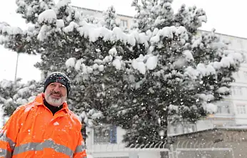 Kocasinan'da kar mesaisi 24 saat