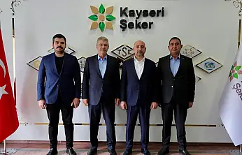 KTB Başkanı Bağlamış'tan Kayseri Şeker'e Ziyaret