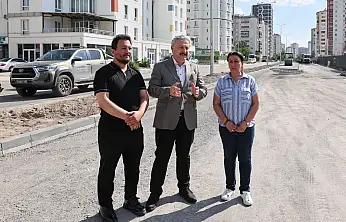 Melikgazi Belediyesi'nden Yıldırım Beyazıt Mahallesi'ne Yeni Yol