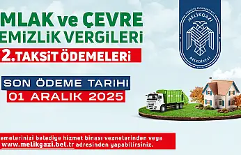 Melikgazi'de vergi ödemeleri başladı