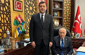 MHP Kayseri Milletvekili Baki Ersoy, Devlet Bahçeli'yi ziyaret etti