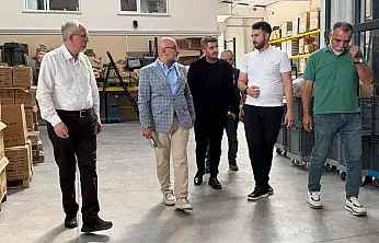 Milletvekili Cıngı'dan Auran Kozmetik'e Ziyaret