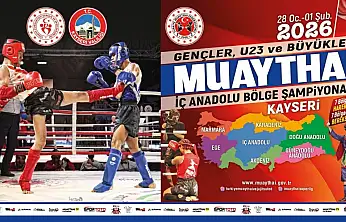 Muay Thai İç Anadolu Şampiyonası Kayseri'de
