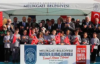 Mustafa Ulubaş ilkokulu'nun temeli atıldı