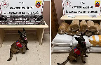 Pınarbaşı'nda Kaçak Tütün ve Uyuşturucu Operasyonu