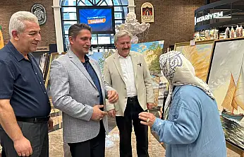 Sanat Melikgazi Kursiyerlerinin Eserleri Sergilendi