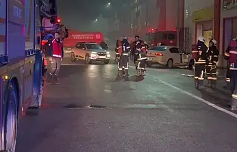 Sobadan çıkan duman paniğe neden oldu