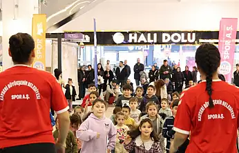 Spor A.Ş.'den Meysu Outlet AVM'de renkli spor etkinliği