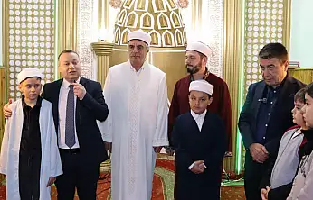 Süksün'de Kur'an Kursunda anlamlı yarışma