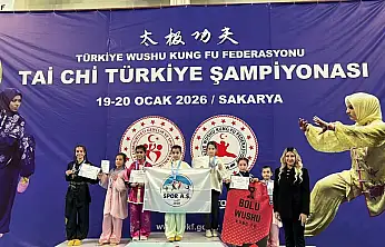 Tai Chi Türkiye Şampiyonası'nda Kayseri'den büyük başarı