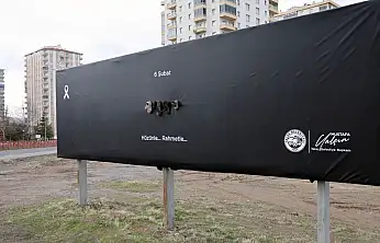 Talas Belediyesi'nden 6 Şubat'a anlamlı anma