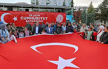 Talas'ta 29 Ekim coşkusu