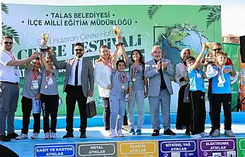 Talas'ta Atıklar Sanata Dönüştü, Öğrenciler Ödüllendirildi