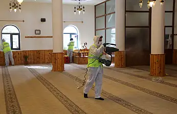 Talas'ta Camiler Ramazan'a Hazırlanıyor