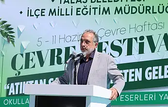 Talas'ta Çevre Şenliği Renkli Görüntülere Sahne Oldu