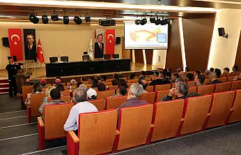 Talas'ta personale afet eğitimi